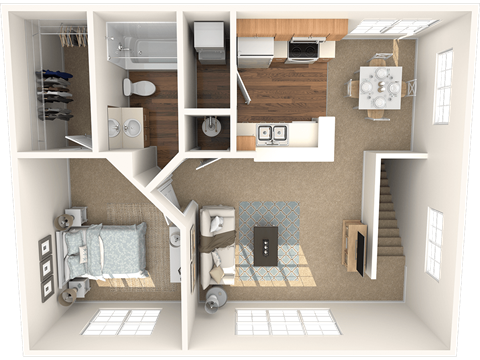 The Ash Floor Plan | Grandeville on Saxon